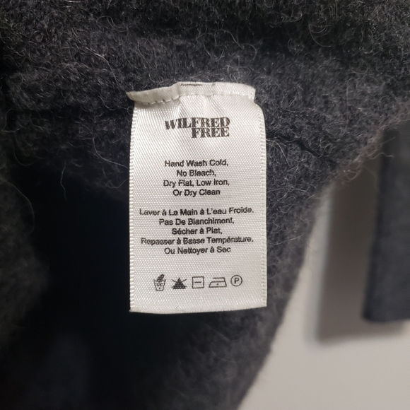 Aritzia Wilfred Free gray long sleeve sweater dress - Picture 5 of 8